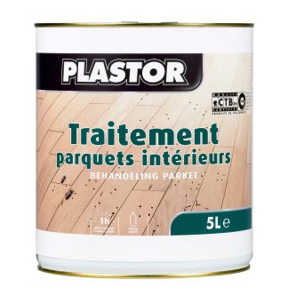 Traitement parquets intérieurs Plastor en 5L