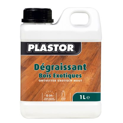 Dégraissant bois exotique Plastor 1 litre